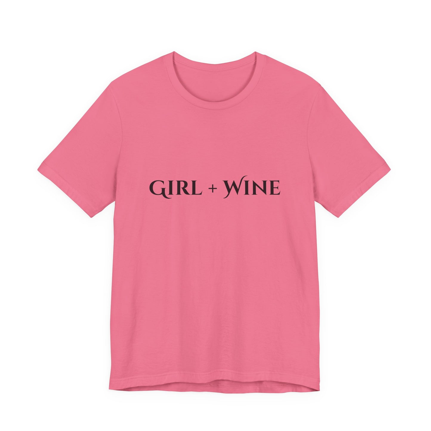 Girl + Wine T-Shirt(Available in 9 Colors)