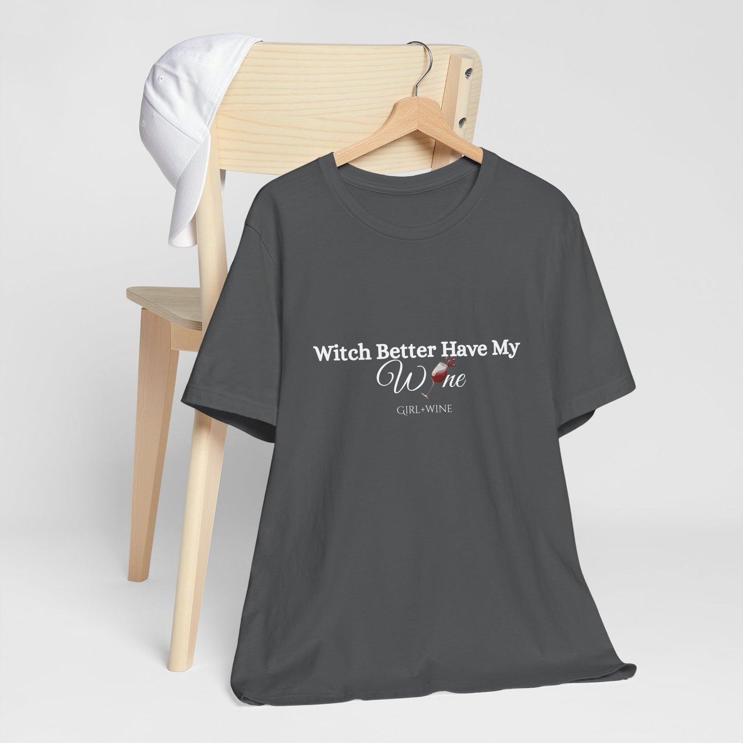 Witch Better Have My W🍷NE Tee | Girl + Wine Halloween Shirt(Available in 4 Colors)