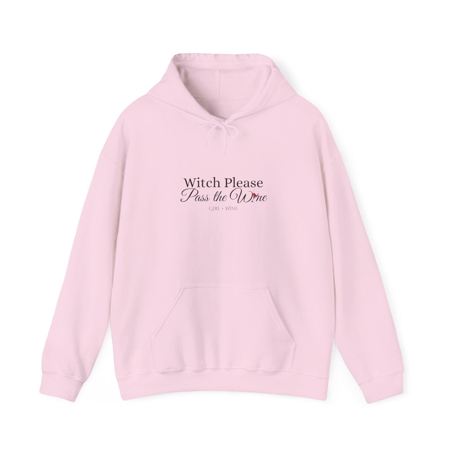 Witch Please Hoodie – Unisex Halloween Hoodie (7 Colors) | Girl + Wine Co