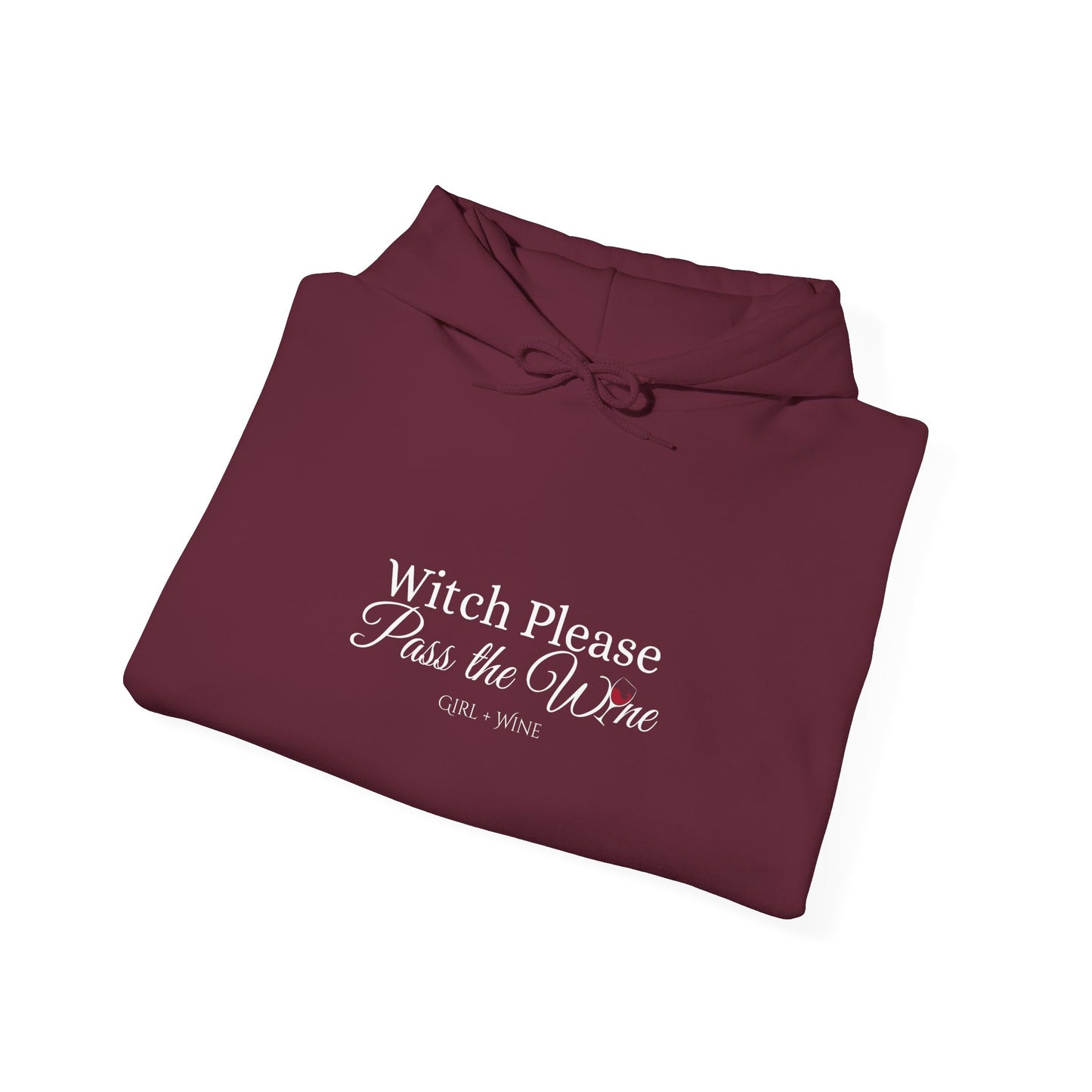 Witch Please Hoodie – Unisex Halloween Hoodie (7 Colors) | Girl + Wine Co