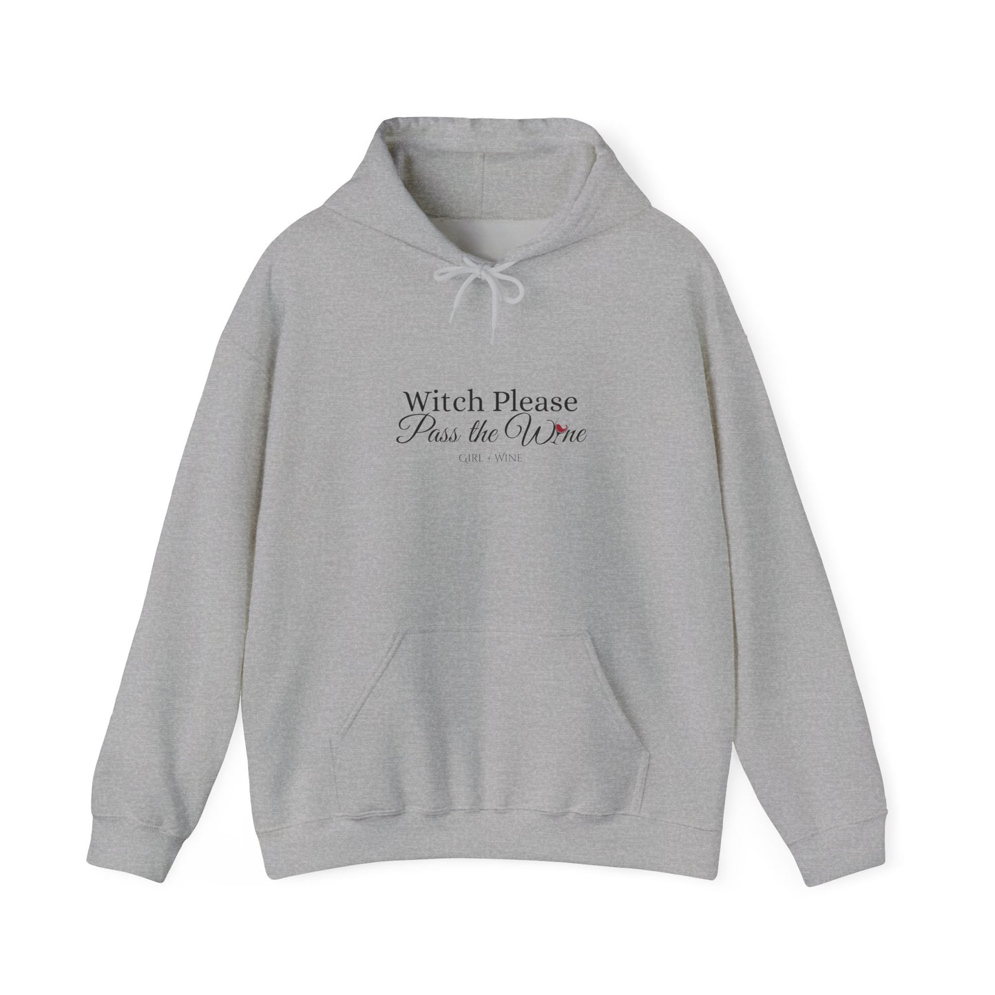 Witch Please Hoodie – Unisex Halloween Hoodie (7 Colors) | Girl + Wine Co
