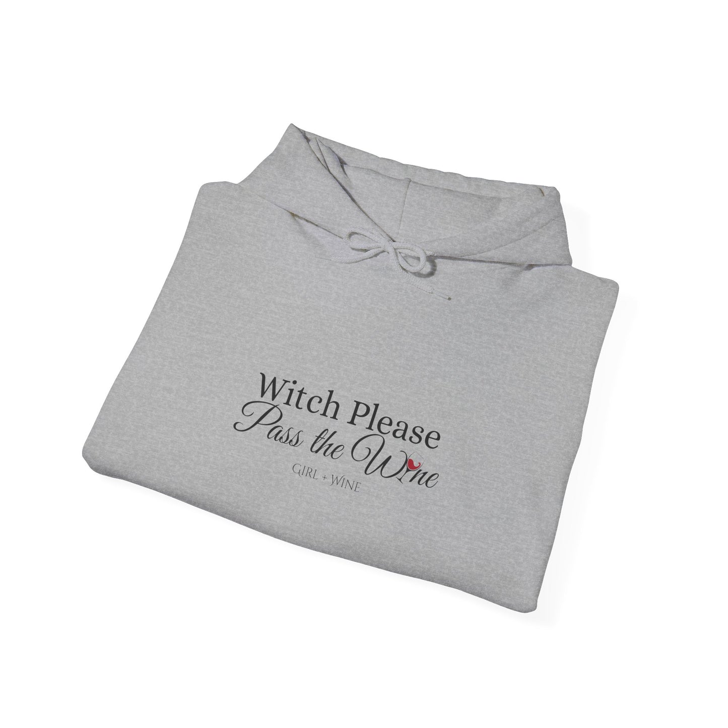 Witch Please Hoodie – Unisex Halloween Hoodie (7 Colors) | Girl + Wine Co