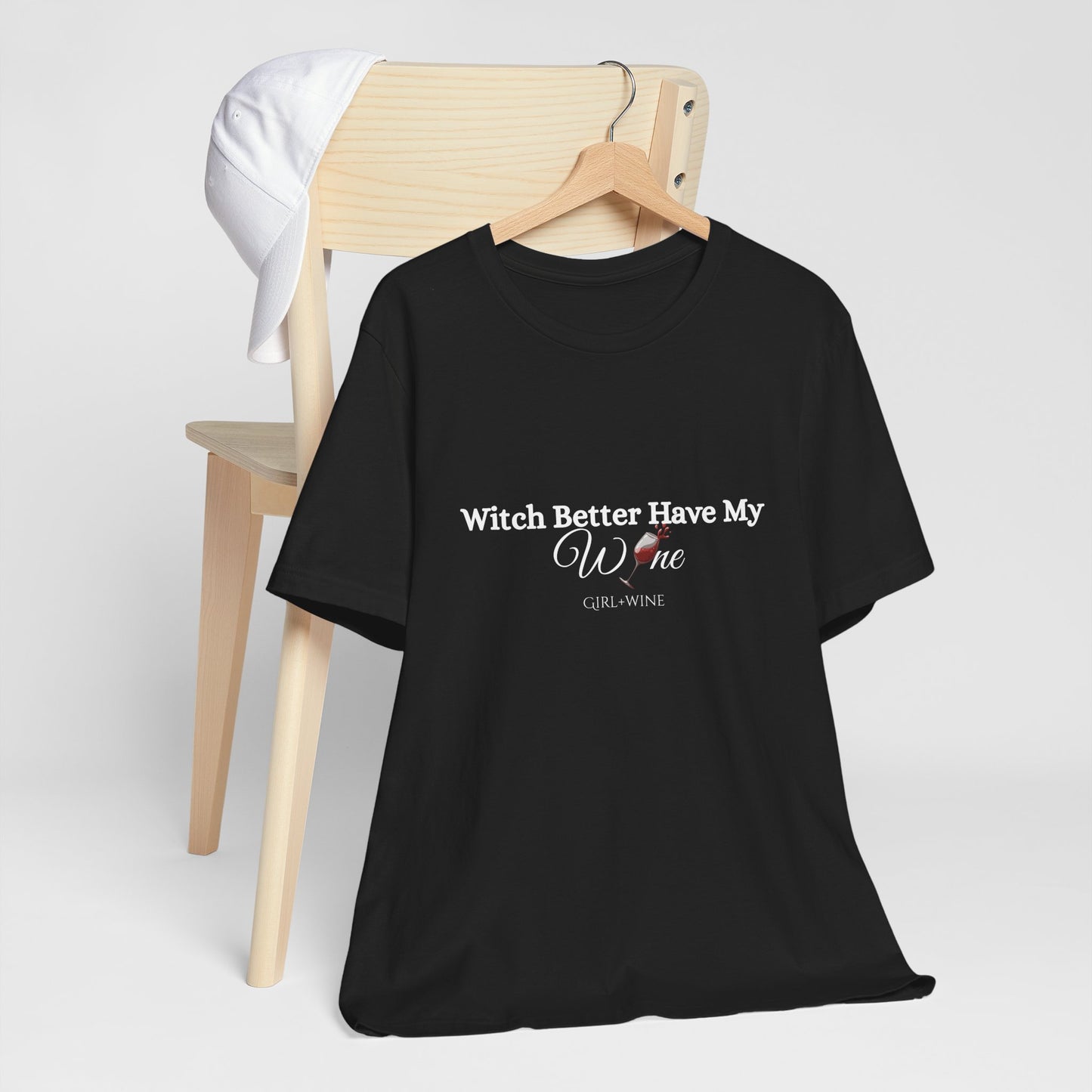 Witch Better Have My W🍷NE Tee | Girl + Wine Halloween Shirt(Available in 4 Colors)