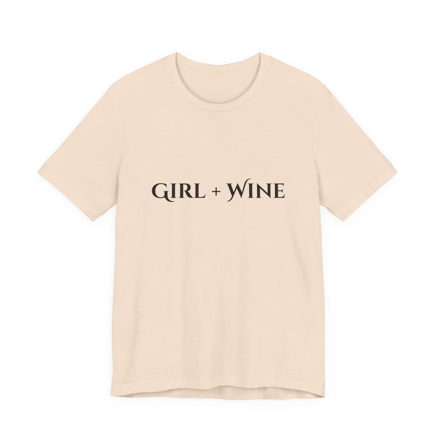Girl + Wine T-Shirt(Available in 9 Colors)